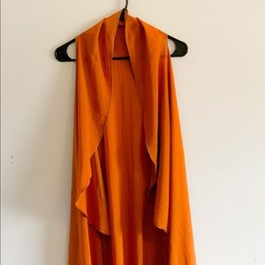 Orange layered Kimono